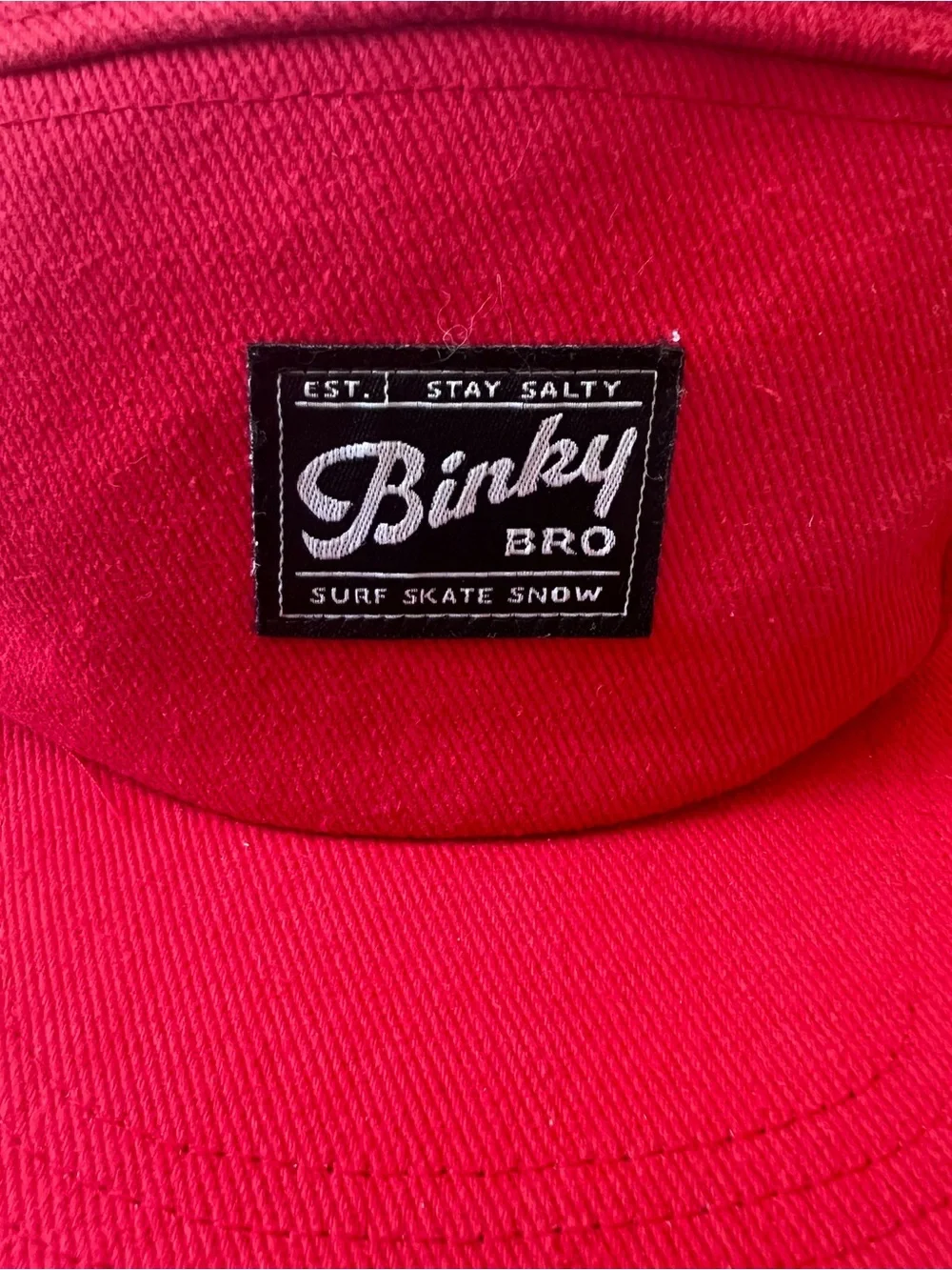 Kids BinkyBro Imperial Red Hat